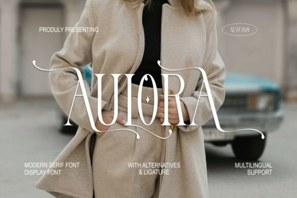 Aulora Font - Featured Image