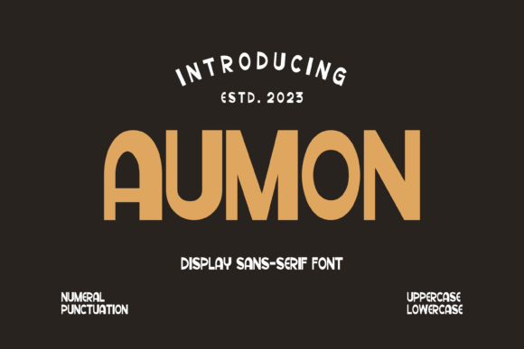 Aumon Font - Featured Image