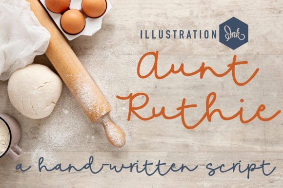 Aunt Ruthie Font - Featured Image