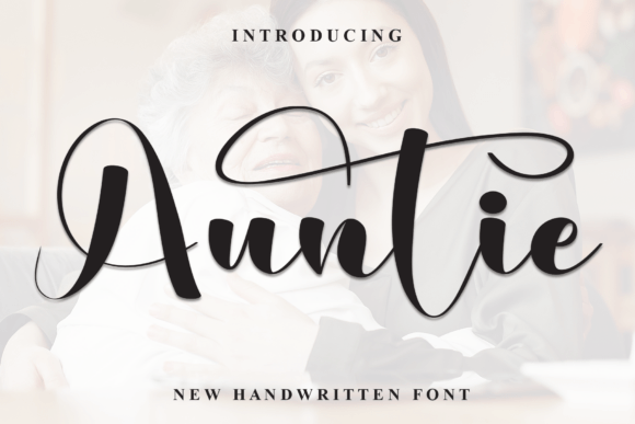 Auntie Font - Featured Image