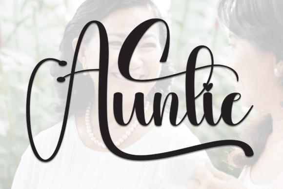 Auntie Font - Featured Image
