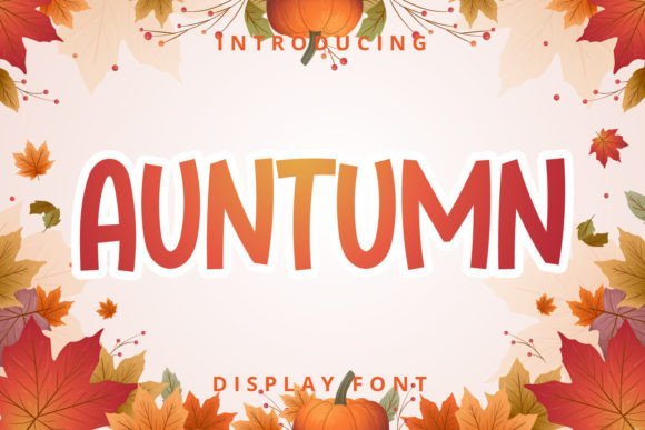Auntumn Font - Featured Image