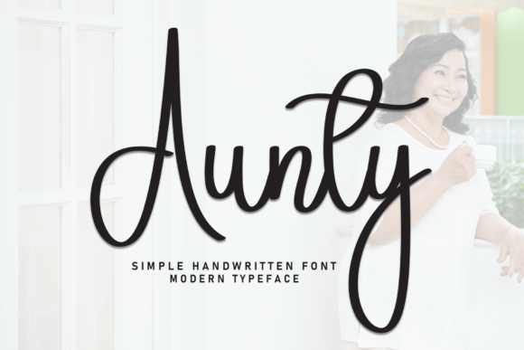 Aunty Font - Featured Image