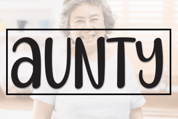 Aunty Font - Featured Image