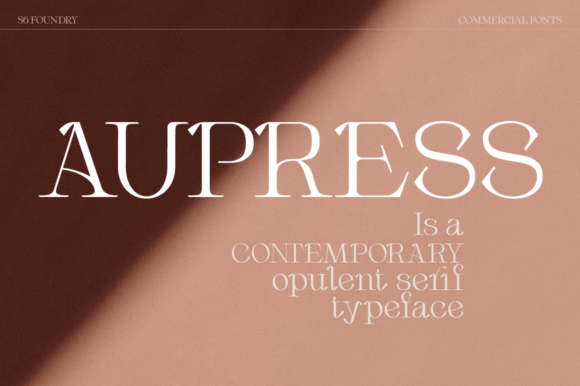 Aupress Font - Featured Image