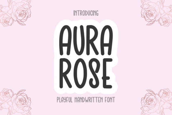 Aura Rose Font - Featured Image