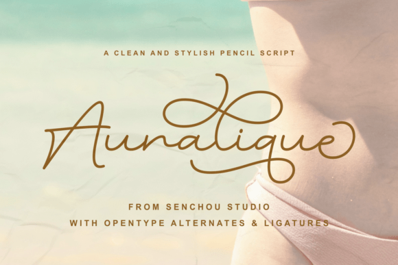Auralique Font - Featured Image