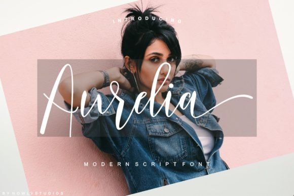 Aurelia Script Font - Featured Image