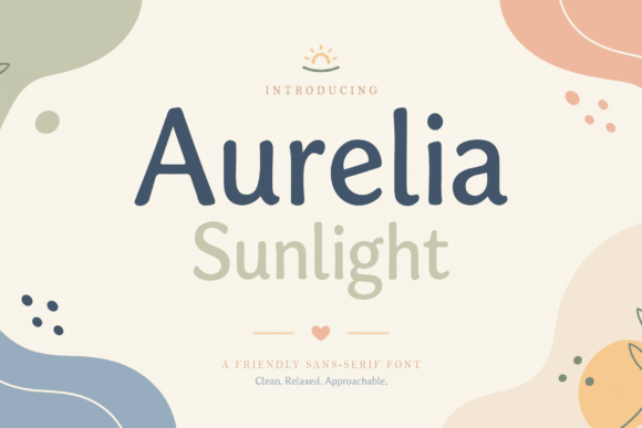 Aurelia Sunlight Font - Featured Image