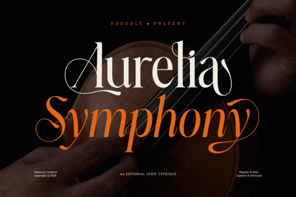 Aurelia Symphony Font - Featured Image