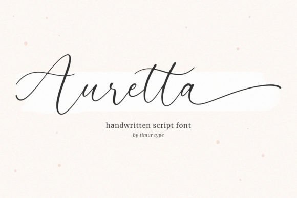 Auretta Font - Featured Image