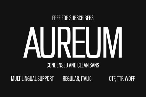 Aureum Font - Featured Image