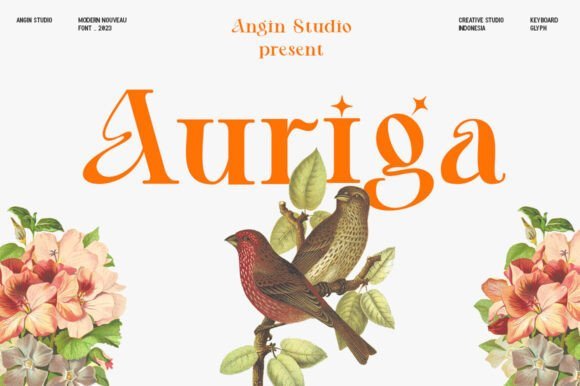 Auriga Font - Featured Image