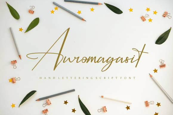 Auromagasit Font - Featured Image
