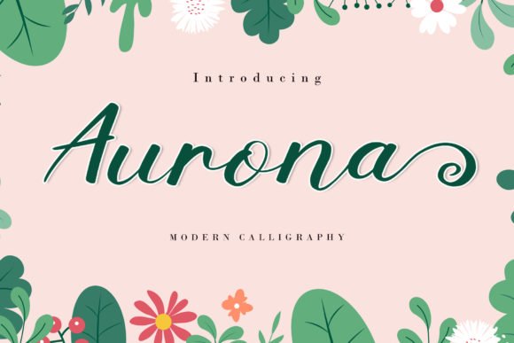 Aurona Font - Featured Image