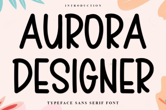 Aurora Designer Font - Featured Image