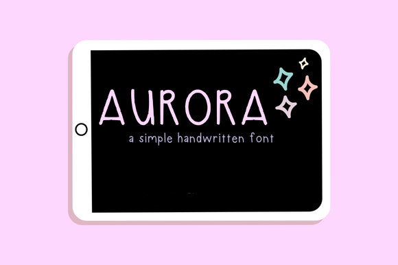 Aurora Font - Featured Image