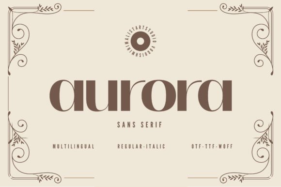 Aurora Font - Featured Image