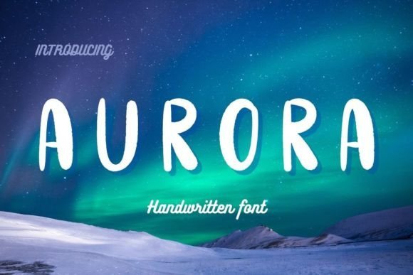 Aurora Font - Featured Image