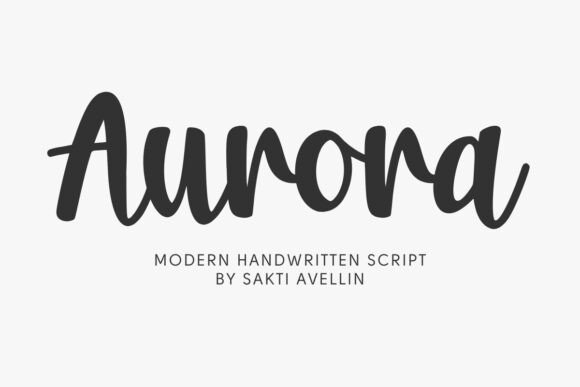 Aurora Font - Featured Image