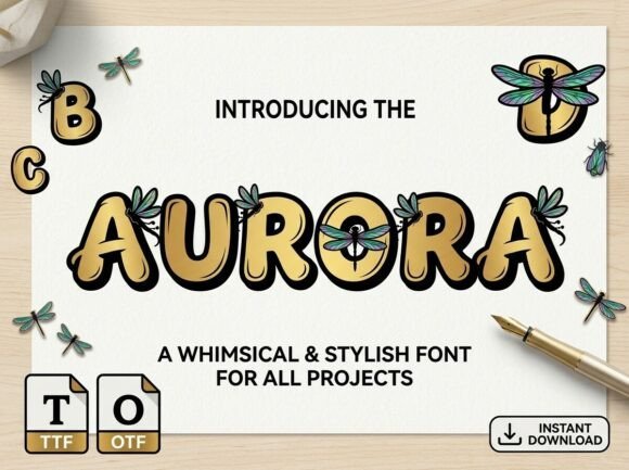 Aurora Font - Featured Image