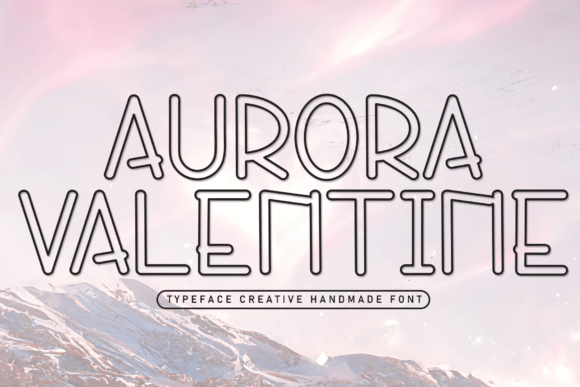 Aurora Valentine Font - Featured Image