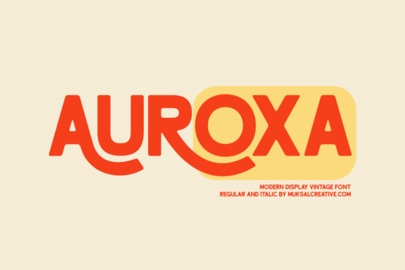 Auroxa Font - Featured Image