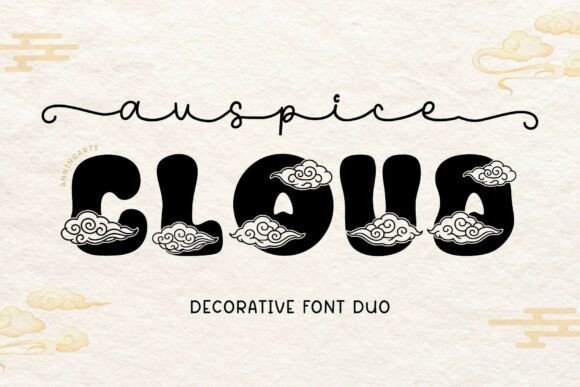 Auspice Cloud Duo Font - Featured Image