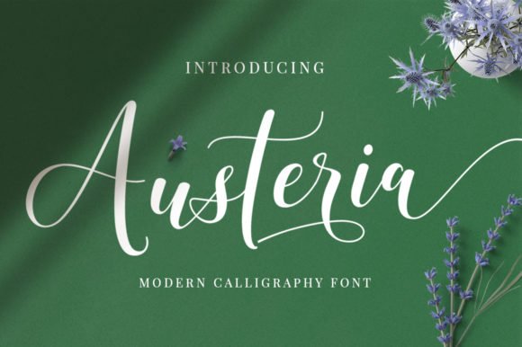 Austeria Font - Featured Image