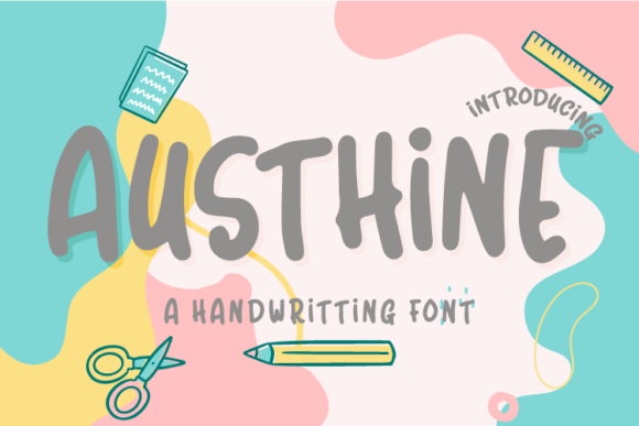 Austhine Font - Featured Image