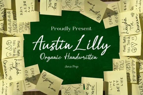 Austin Lilly Font - Featured Image