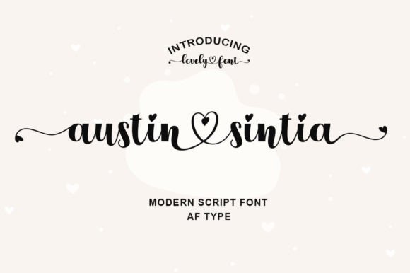 Austin Sintia Font - Featured Image