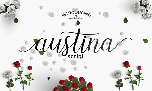 Austina Font - Featured Image