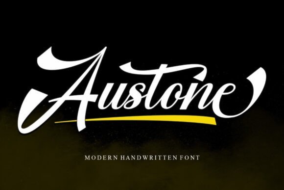 Austone Font - Featured Image