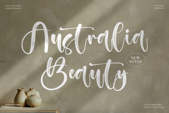 Australia Beauty Font - Featured Image