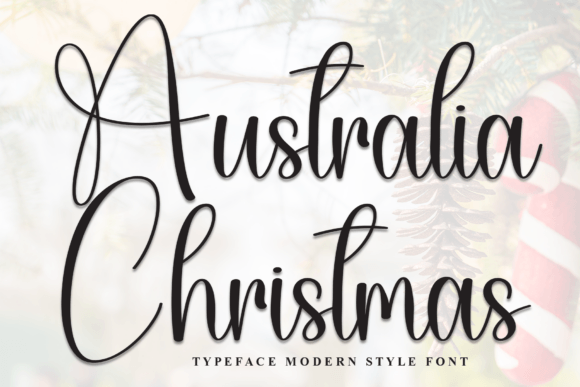 Australia Christmas Font - Featured Image