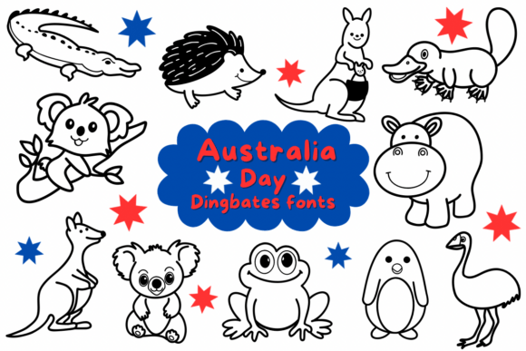 Australia Day Font - Featured Image