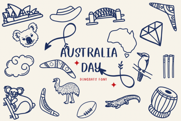 Australia Day Font - Featured Image