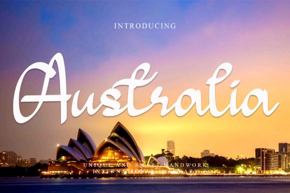 Australia Font - Featured Image