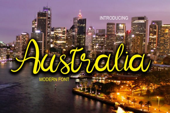 Australia Font - Featured Image