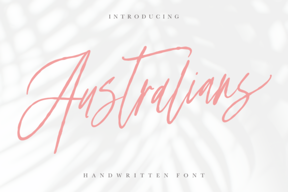 Australians Font - Featured Image