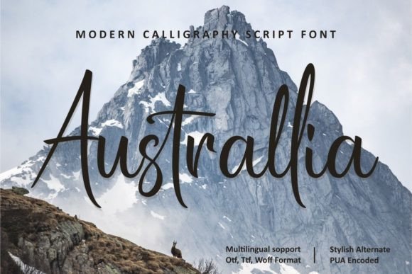 Australlia Font - Featured Image