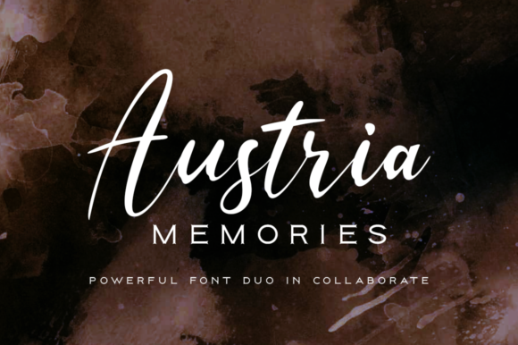 Austria Memories Font - Featured Image