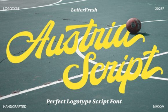 Austria Script Font - Featured Image