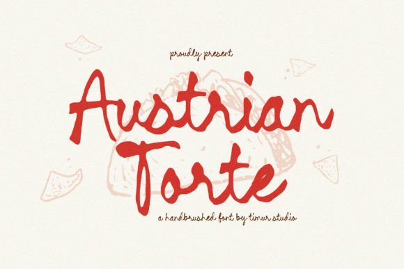 Austrian Torte Font - Featured Image