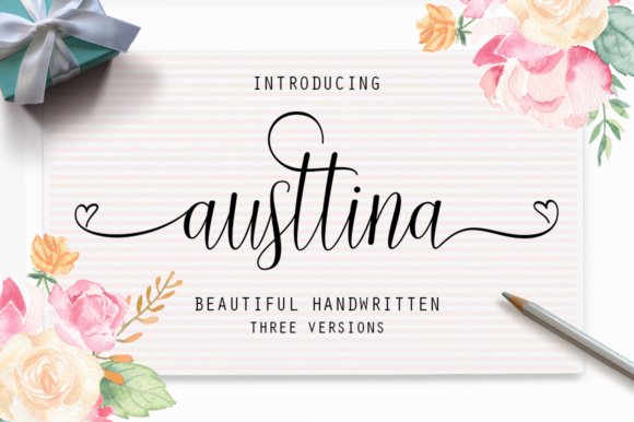 Austtina Font - Featured Image