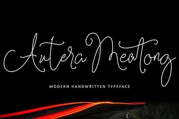 Autera Meatong Font - Featured Image