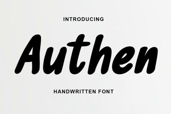 Authen Font - Featured Image