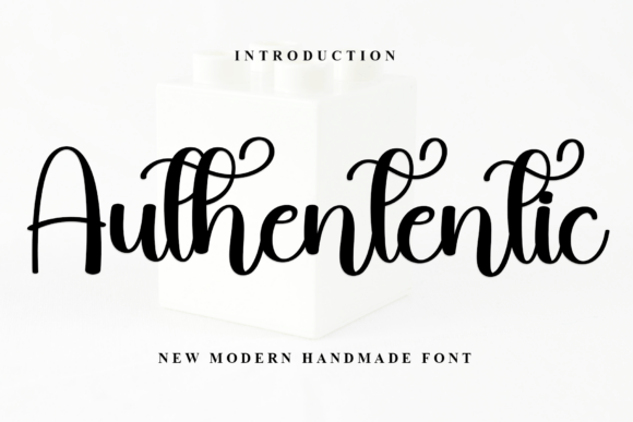 Authententic Font - Featured Image