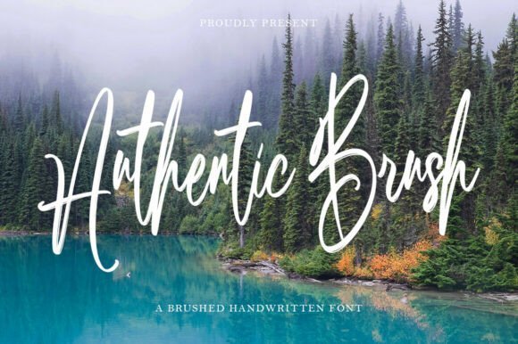Authentic Brush Font - Featured Image